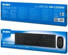 Клавиатура + мышь беспроводная Sven KB-C2550W