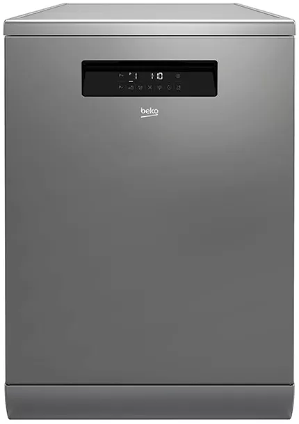 Посудомоечная машина  Beko DFN39530X, 15 комплектов, 9программы, 59.8 см, A+++, Серебристый