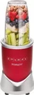 Blender pentru smoothie Scarlett SC JB146P10, 800 ml, 1000 W, 1 trepte viteza, Rosu