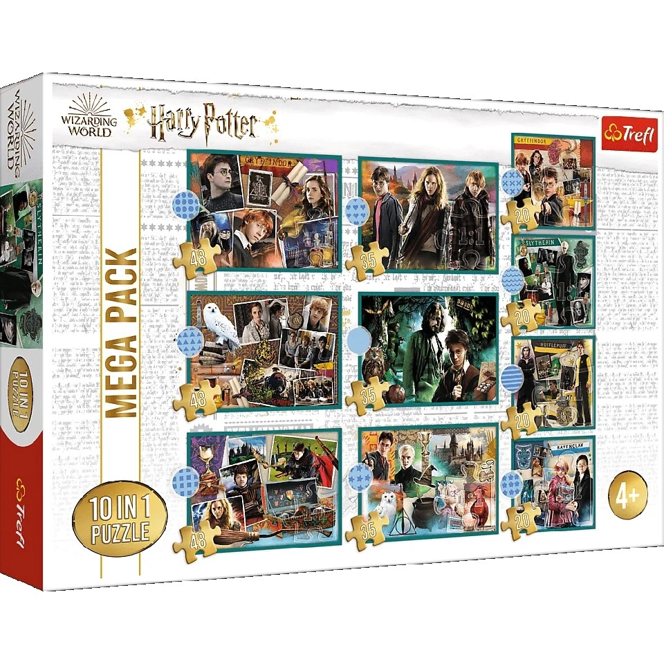 Trefl Puzzles 90392 - 10in1  In the world of Harry Potter