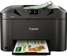 MFD Canon MAXIFY MB5140 (0960C007), Colour Print/Scan/Copier/Network/FAX, DADF(50-sheet),USB Reader,Wi-Fi+Cloud Link,A4,Print 600x1200dpi_2pl,Scan1200x1200dpi,ESAT 24.0/15.5ipm,64-275г/м2,Max.20k p/month,Paper Input: 250sheets,4-ink PGI-2400/2400XLBK,C,M,
