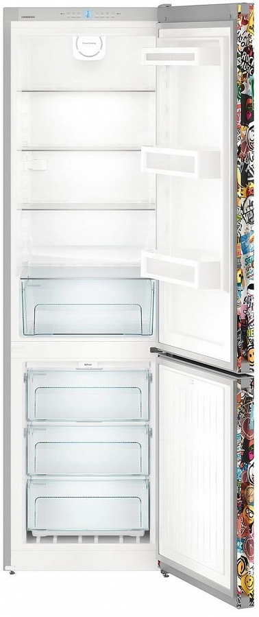 Холодильник с нижней морозильной камерой Liebherr CNst4813, 338 л, 201.1 см, A++