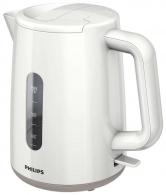 Fierbator de apa electric Philips HD9300, 1.5 l, 2400 W, Alb