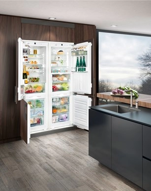 Встраиваемый холодильник Liebherr SBS661320, 490 л, 177 см, A+, Белый