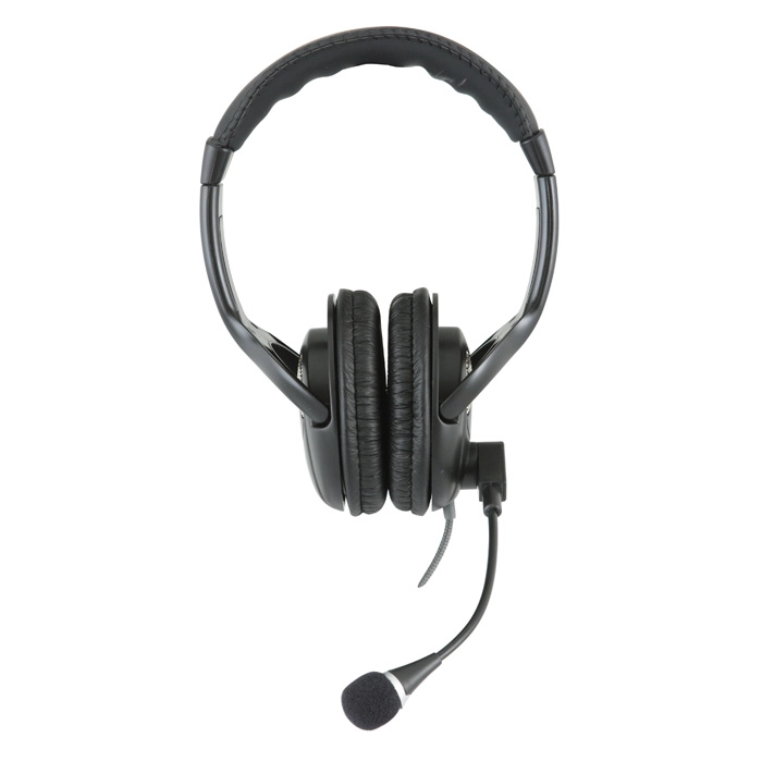 SVEN AP-670MV, Headphones with microphone, Volume control, 2.5m, Black