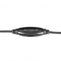 SVEN AP-670MV, Headphones with microphone, Volume control, 2.5m, Black