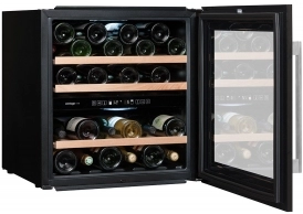 Встраиваемый винный шкаф Avintage AVI60CDZA, 36 бутылок, 59.5 см, A, Черный