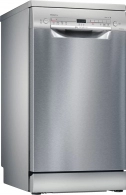 Посудомоечная машина  Bosch SRS2IKI02K, 9 комплектов, кол-во программ 4, 45 см, A+, Нерж. сталь