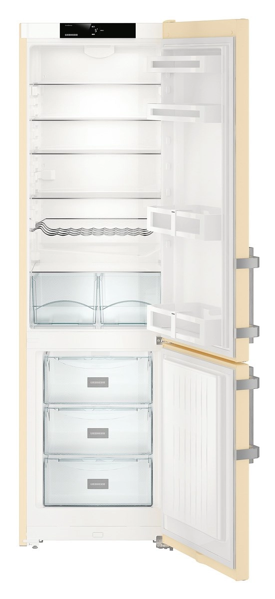 Холодильник с нижней морозильной камерой Liebherr CUbe4015, 358 л, 201.1 см, A++, Бежевый