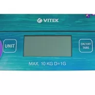 Кухонные весы Vitek VT-2415 B, 10 кг, C рисунками