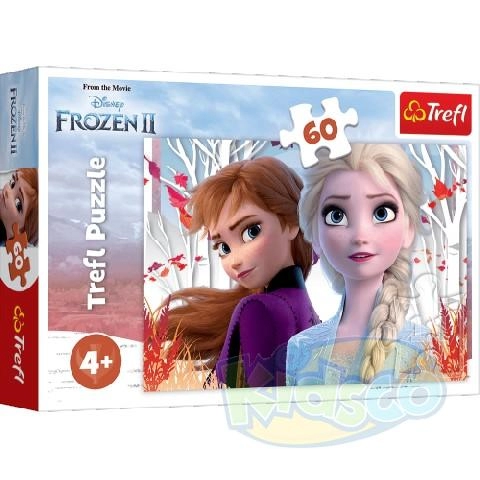 Trefl 17333 Puzzle 60 Anna And Elsa Frozen 2