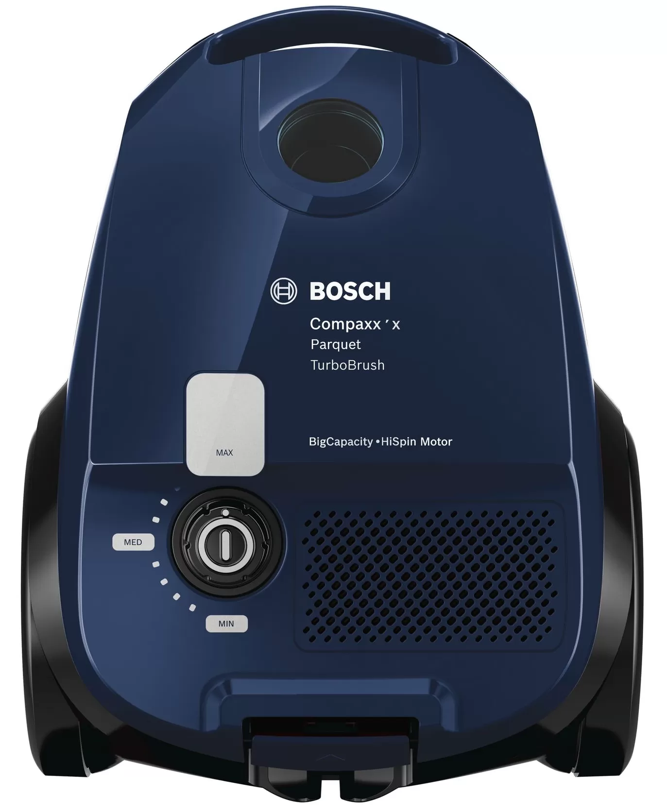 Пылесос с мешком Bosch BZGL2B316, 800 Вт, 80 дБ, синий/голубой