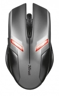 Trust Gaming Ziva Mouse, 800 - 2000 dpi, 6 button, Breathing LED illumination, USB, Black