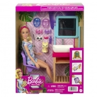 Mattel HCM82 Barbie Papusa la Spa-Salon