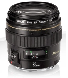 Prime Lens Canon EF 85 mm f/1.8 USM (2519A012)