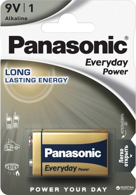 Батарейка Panasonic 6LR61REE1B