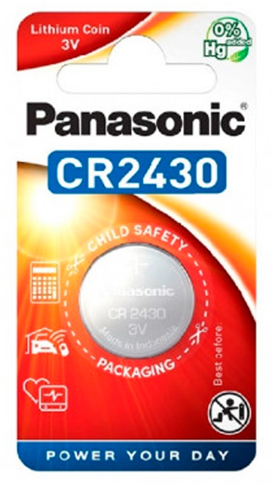 Батарейка Panasonic CR2430EL1B