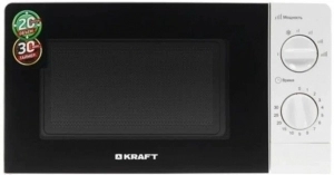 Микроволновая печь соло Kraft KF20MW7W101M, 20 л, 700 Вт, Белый