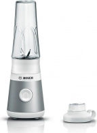 Blender pentru smoothie Bosch MMB2111T, 450 W, 1 trepte viteza, Inox