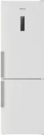 Холодильник с нижней морозильной камерой Whirlpool WTR5181W, 298 л, 185 см, A+, Белый