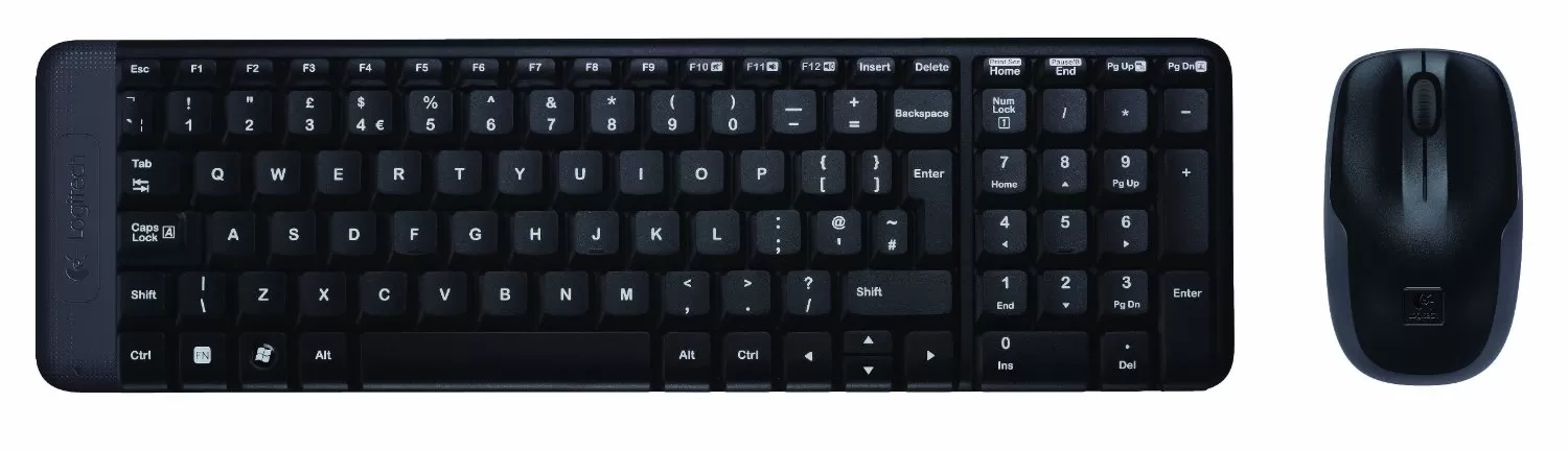 Клавиатура + мышь беспроводные Logitech MK220