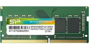 4GB DDR4-2666 SODIMM Silicon Power, PC21300, CL19, 512Mx16, Single Rank, 1.2V
