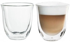 Набор стаканов для кофе Delonghi DLSC311, p/u cappucino 190 ml