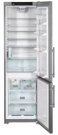 Холодильник с нижней морозильной камерой Liebherr CNes402323, 363 л, 201 см, A+, Серебристый