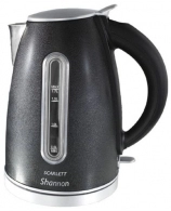 Чайник электрический Scarlett SC-1223, 1.7 л, 2200 Вт, Серый/Черный
