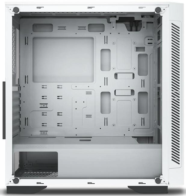 Carcasa DEEPCOOL MATREXX 55 V3 ADD-RGB WH 3 / w/oPSU / Side panel / 3x120mm ADD-RGB fans / ATX / White