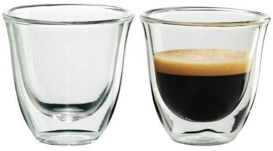 Set de pahare pentru cafea Delonghi DLSC310, 2buc, p/u espresso 60ml