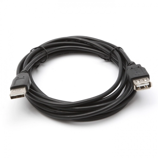Cable Extension USB2.0 - 1.8m - SVEN USB2.0 Am-Af, 1.8m, A-plug A-socket, Black