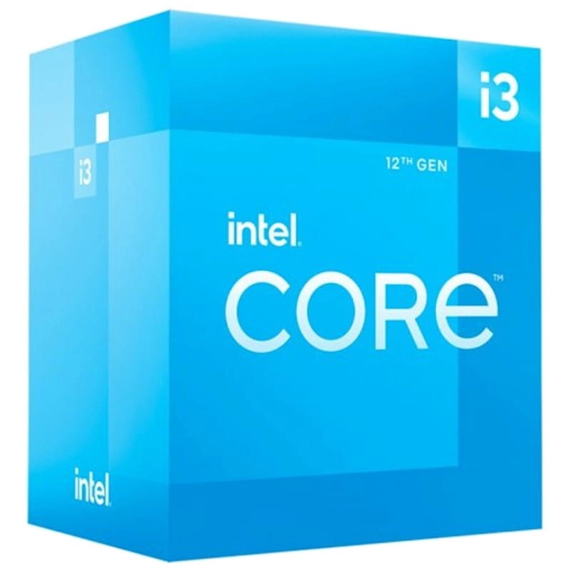 Intel® Core™ i3-12100F, S1700, 3.3-4.3GHz, 4C(4P+0Е) / 8T, 12MB L3 + 5MB L2 Cache, No Integrated GPU, 10nm 60W, Box