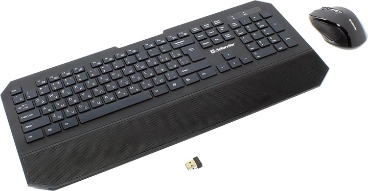 Tastatura + mouse fara fir Defender C925