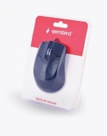 Gembird MUS-4B-01, Optical Mouse, 1200dpi, USB, Black