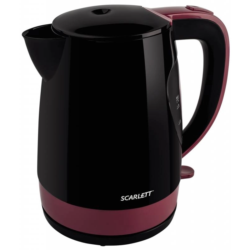 Чайник электрический Scarlett SC-EK18P26, 1.7 л, 2200 Вт, Черный