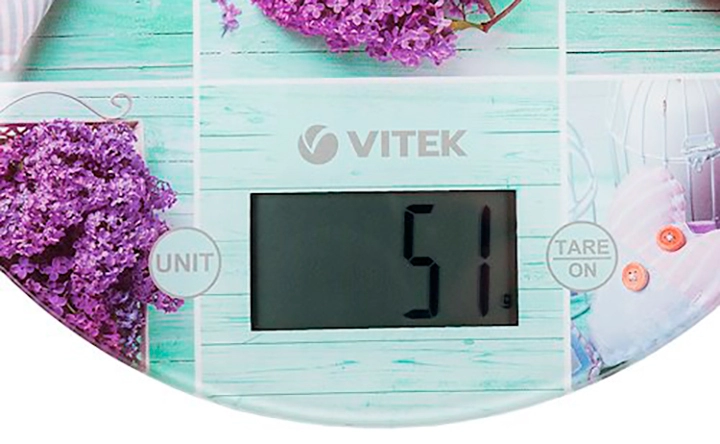 Кухонные весы Vitek VT-2426, 5 кг, C рисунками