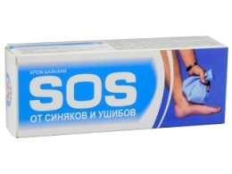 Эликсир SOS крем-бальзам от синяков и ушибов с экстрактом бадяги 75 ml