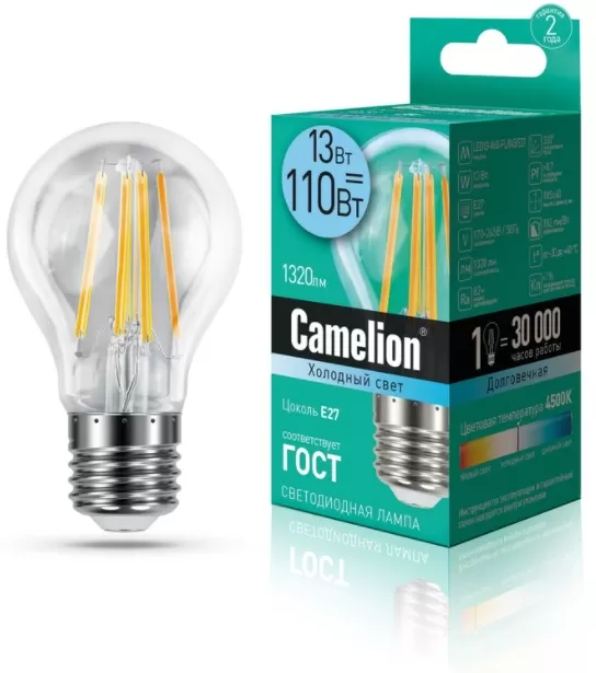Bec LED Camelion LED13-A60-FL/845/E27