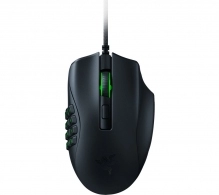 RAZER Naga X, Ergonomic MMO Gaming Mouse with 16 buttons, 2nd-gen Razer Optical Mouse Switch, 5G ADVANCED OPTICAL SENSOR, Razer Chroma™ RGB, Wired - Speedflex Cable