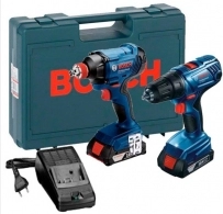 Набор инструментов Bosch GDX 180-LI+GSR 180-LI, 06019G5222