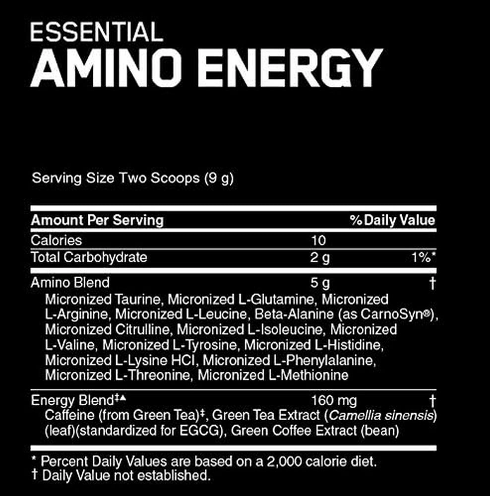Complex pre-antrenament Optimum Nutrition ON AMINO ENERGY CONCORD GRAPE 270G