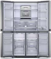 Холодильник Side-by-Side Whirlpool WQ9M2L , 613 л, 187.4 см, E, Серебристый