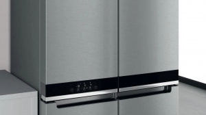 Холодильник Side-by-Side Whirlpool WQ9M2L , 613 л, 187.4 см, E, Серебристый