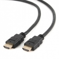 Cable HDMI  CC-HDMI4-10M, 10 m, HDMI v.1.4, male-male, Black cable with gold-plated connectors, Bulk packing
