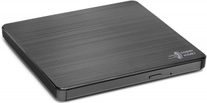 External DVDRW Drive LG GP60NS60, Portable Slim -14mm, Super-Multi DVDR+8x/-8x, RW+6x/-6x, DL+6x, CD-R/RW 24x, RAM 5x, USB2.0, Silver, Retail