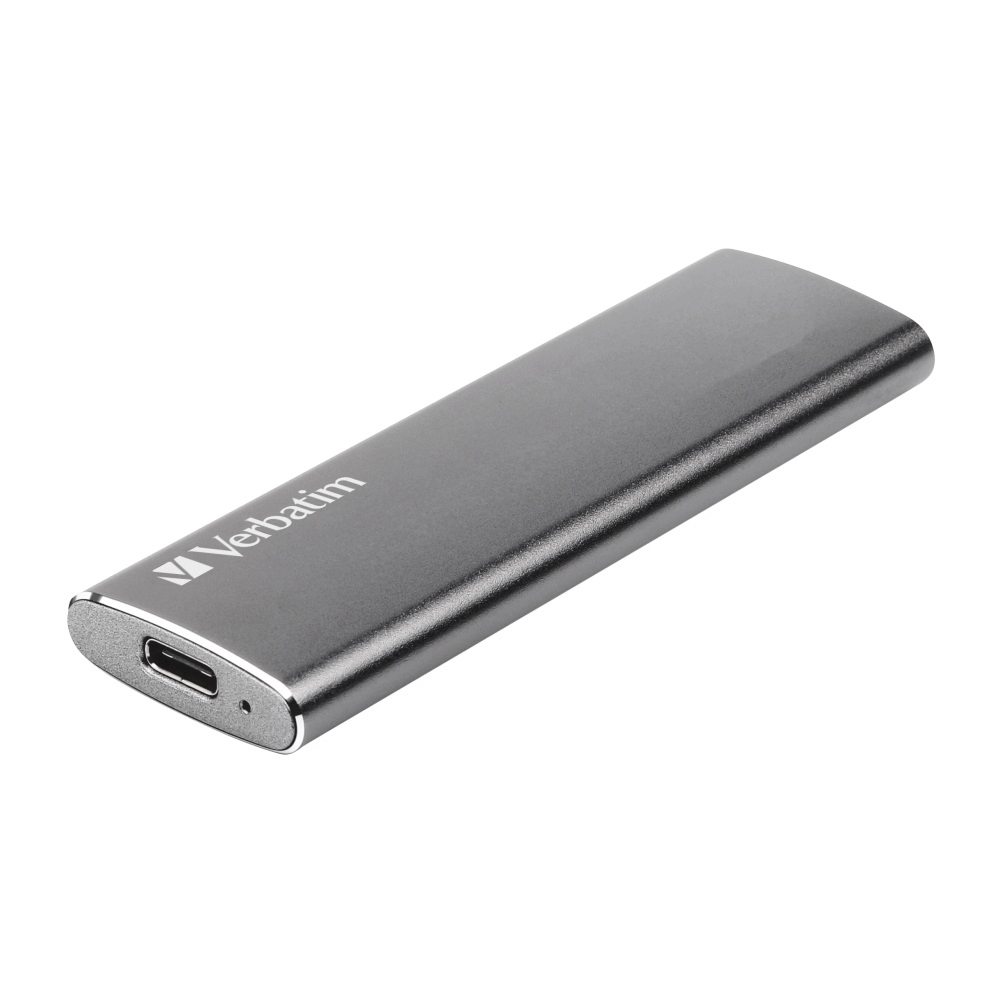 M.2 External SSD 120GB Verbatim Vx500 USB 3.1 Gen 2, Sequential Read/Write: up to 500/430 MB/s, Windows®, Mac, PS4 and Xbox One compatible, Light, Portable, Durable, Ultra-compact aluminum housing, Low power consumption