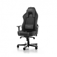 Gaming/Office Chair DXRacer Work GC-W06-NG-Y2, Black/Grey, Premium PU leather, max weight up to 150kg / height 165-185cm, Recline 90°-135°, 3D Armrests, Head and Lumber cushions, Aluminum X2 wheelbase, 3