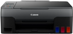 MFD CISS Canon Pixma G3420, Color Printer/Scanner/Copier/Wi-Fi, A4, Print 4800x1200dpi_2pl, Scan 600x1200dpi, ESAT 9.1/5.0 ipm,64-275г/м2, LCD 6.2cm,USB 2.0, 4 ink tanks: GI-41 B/M/Y/C Black: 6,000 pages (Economy mode 7,600 pages) Colour: 7,700 p.