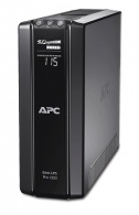 APC Back-UPS Pro BR1200G-RS, 1200VA/720W, AVR, 6 x CEE 7/7 Schuko (3 Battery Backup, all 6 Surge Protected), RJ-11/ RJ-45 Data Line Protection, LCD Display,  PowerChute USB /Serial Port